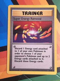 Pokemon TCG Super Energy Removal Base Set #79/102 1999 WOTC VTG LP - Image 1