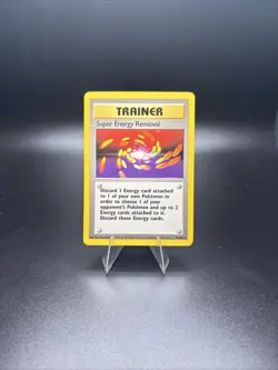 Pokemon TCG Trainer Super Energy Removal 79/102 Base Set Shadowless Rare Vintage - Image 1
