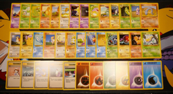 HP (Unlimited) COMPLETE Pokemon BASE Set 38-Card COMMON Non-Holo WOTC 102 - Image 1