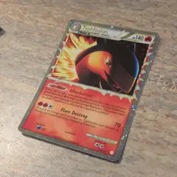 Pokemon Typhlosion Prime Holo 110/123 Heartgold & Soulsilver Ultra Rare 140HP - Image 2