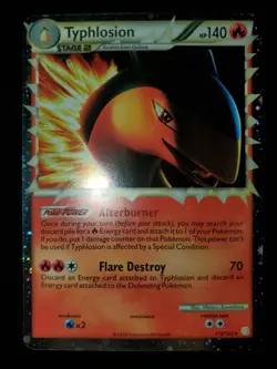 Typhlosion Prime 110/123 Holo Ultra Rare Pokemon TCG Heartgold Soulsilver LP-NM - Image 3