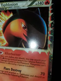 Typhlosion Prime 110/123 Holo Ultra Rare Pokemon TCG Heartgold Soulsilver LP-NM - Image 4