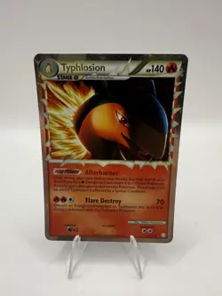 Pokemon TCG Typhlosion (Prime) 110/123 Heartgold & Soulsilver Holo - Image 1