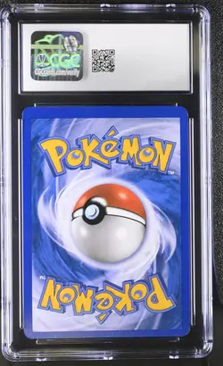 2010 POKEMON HEARTGOLD & SOULSILVER AMPHAROS PRIME 105/123 ULTRA HOLO CGC 9 B - Image 2