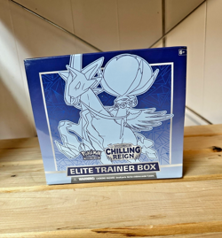 SEALED Pokemon Chilling Reign Ice Rider Calyrex ETB - FREE SHIPPING! - Image 1
