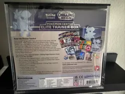 POKEMON CENTER CHILLING REIGN ETB Ice Rider Calyrex - TCG New & Sealed - Image 2