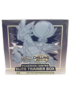 ✨Pokemon Center Exclusive Chilling Reign ETB SEALED - Ice Rider Calyrex✨ - Image 1