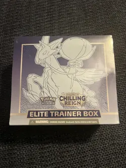 Pokemon Sword & Shield Chilling Reign ETB [Ice Rider Calyrex] - Sealed - Image 1