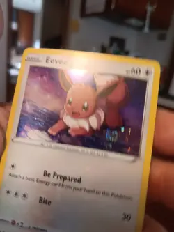 Eevee 🌀Swirl🌀 ✨Cosmos Holo ✨ Black Star Promo 🐾 Pokemon SWSH127 NM 0321#296 - Image 2