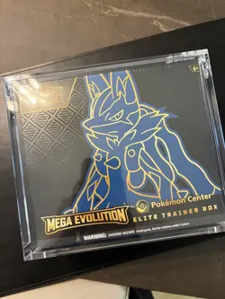 Pokemon Center Mega Evolutions Lucario ETB - Brand new sealed & In Hand - UK - Image 1