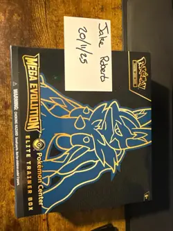 Mega Evolutions Pokemon Center ETB - Lucario - New & Sealed - Image 1