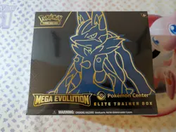 Mega Evolutions Pokemon Center ETB - Lucario - New & Sealed - Image 1
