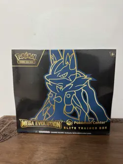 Pokemon Center Mega Evolutions ETB Lucario + Gardevoir BRAND NEW SEALED - Image 3