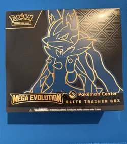Pokemon Center Mega Evolutions ETB Lucario - Sealed Brand New - Image 1
