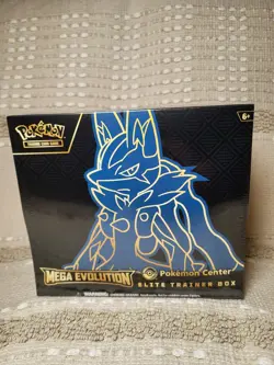 Pokemon Center Mega Evolutions Mega Lucario ETB - Brand New & Sealed - Image 1