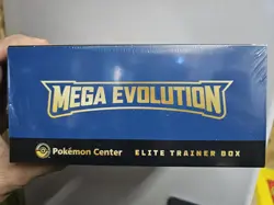 Pokemon Center Lucario Elite Trainer Box ETB Mega Evolutions New/Sealed TCG - Image 4