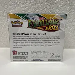 Pokemon Sword & Shield Evolving Skies Booster Box 36 Packs SEALED w/ Acrylic - Image 4