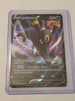Umbreon V 094/203 Evolving Skies NM Full Art Ultra Rare Pokemon Card - Image 1