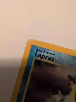 Pokemon TCG Lapras Fossil Holo Rare Card 1999 10/62 - Image 4