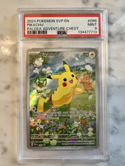 Pikachu 088 Sv: Scarlet & Violet Promo Cards Holo (PSA 9) - Image 1