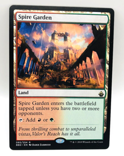 MTG Spire Garden 085/264 NM+ Battlebond BBD Rare 2018 Never Played Magic Card - Image 1