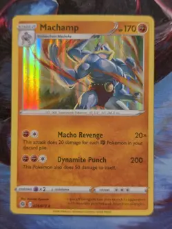 Machamp 026/073 SW&SH Champion's Path Holo Rare Pokemon Card - Image 1