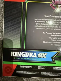 Pokemon TCG Shrouded Fable Kingdra EX Special Illustration Collection New Sealed - Image 5