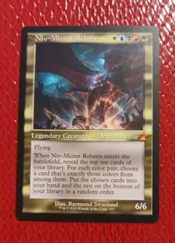 Niv-Mizzet Reborn RETRO FRAME, Ravnica Remastered, MTG NM/M - Image 1