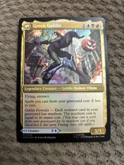 Magic the Gathering: Spider-Man #39 Norman Osborn/Green Goblin Foil - Image 1