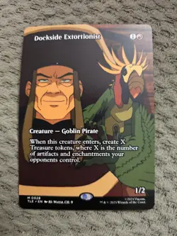 Magic the Gathering #28 Dockside Extortionist Borderless - Image 1