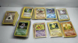 354 Vintage Pokemon Cards 90s Base Set 2, Rocket, Jungle, E-reader Lot Few Rares - Image 3