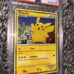 Pikachu Pokemon 2010 Holo PW Pikachu World Promo Italian PSA 10 - Image 3