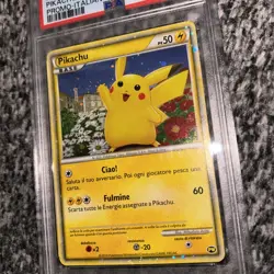 Pikachu Pokemon 2010 Holo PW Pikachu World Promo Italian PSA 10 - Image 4