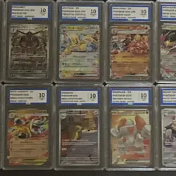 Pokemon Graded Bundle Of Slabs Grade 10 Gem Mint - Image 3