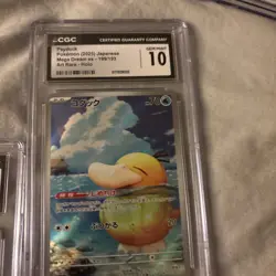 Psyduck 199/193 Art Rare Holo Mega Dream EX Pokemon Japanese CGC 10 Gem Mint - Image 1