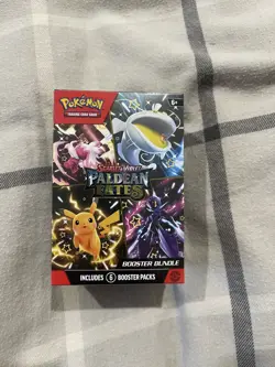 Pokemon Paldean Fates Booster Bundle Factory Sealed 6 Booster Packs Pokemon TCG - Image 1