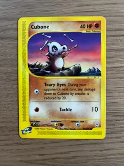 Cubone 72/147 | Aquapolis Set | LP | Non-Holo Common Pokemon Card - Image 2