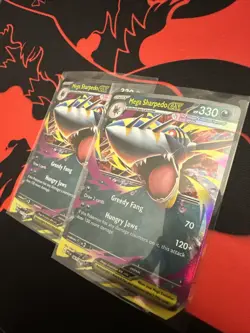 Pokemon - Mega Sharpedo EX 061/094 Double Rare, ME02: Phantasmal Flames, Holo - Image 4