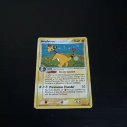 Pokemon EX Unseen Forces Ampharos Holo Card 1/115 Pokemon NM - Pokemon TCG - Image 1