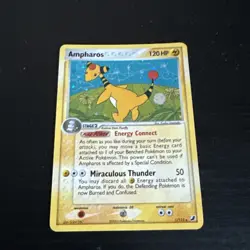 Pokemon EX Unseen Forces Ampharos Holo Card 1/115 Pokemon NM - Pokemon TCG - Image 5