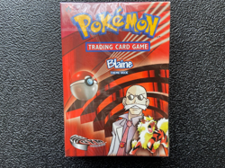 Pokemon Gym Challenge Blaine theme deck sealed English - Image 1