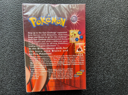 Pokemon Gym Challenge Blaine theme deck sealed English - Image 2