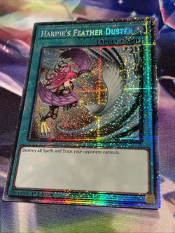 Yu-Gi-Oh! TCG Harpie’s Feather Duster MP25-EN016 Starlight Rare Yugioh NM/M - Image 2