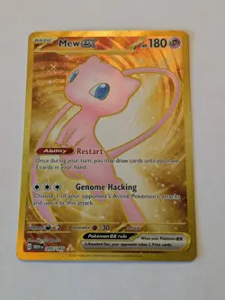 Pokemon TCG Scarlet & Violet 151 Mew EX Hyper Rare Holo 205/165 (Non Metal) - Image 1