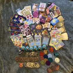 Pokemon HUGE Accessories Lot w/3 Slabs - Image 1