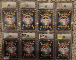 Pokemon CGC 10 lot of 8 Slabs, Ultra Rare , Super Rare, Palafin, Incineroar - Image 2