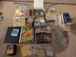 Bulk Pokemon Cards, 2 Slabs, Singles, Sleeves, And More! See Pictures Of The Lot - Image 2