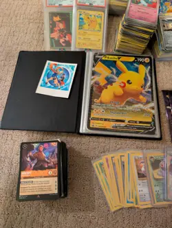 Bulk Pokemon Cards, 2 Slabs, Singles, Sleeves, And More! See Pictures Of The Lot - Image 3