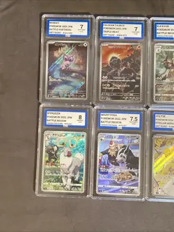 Pokemon Art Rare Bundle Of Slabs lot of ten - Image 2