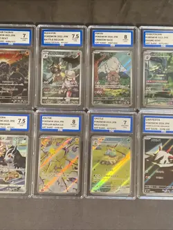 Pokemon Art Rare Bundle Of Slabs lot of ten - Image 3